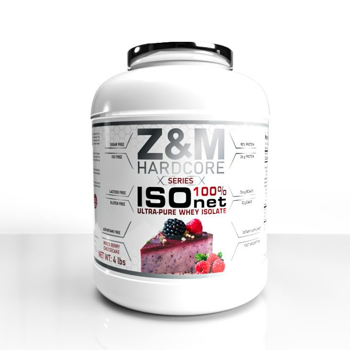 Z&M HARDCORE ISOLATE WHEY MIXED BERRY CHEESECAKE