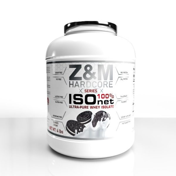 Z&M HARDCORE ISOLATE WHEY COOKIES CREAM