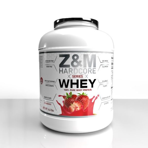 Z&M HARDCORE WHEY STRAWBERRY