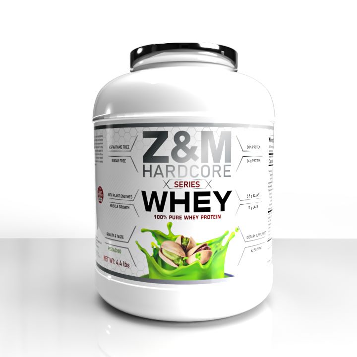 Z&M HARDCORE WHEY PROTEIN PISTACHIO